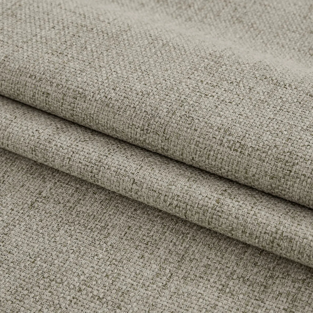 Leming 100% Polyester Burlap Blackout Curtains for Bedroom Back Tab Curtains 2 Panels Set (Set of 2)